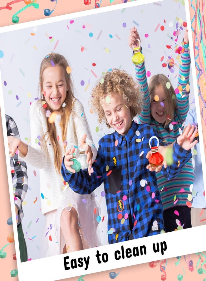 Sosation 150 Pcs Throw Streamers Colorful Hand Held Streamer No Mess Confetti Crackers Party Streamers Wedding Toss for Engagement Graduation Party Favors Shows Supplies - Image 5